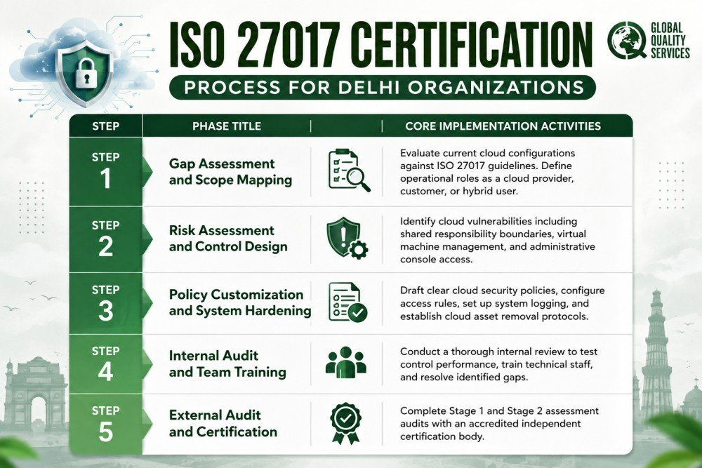 ISO 27017 Certification in Delhi
