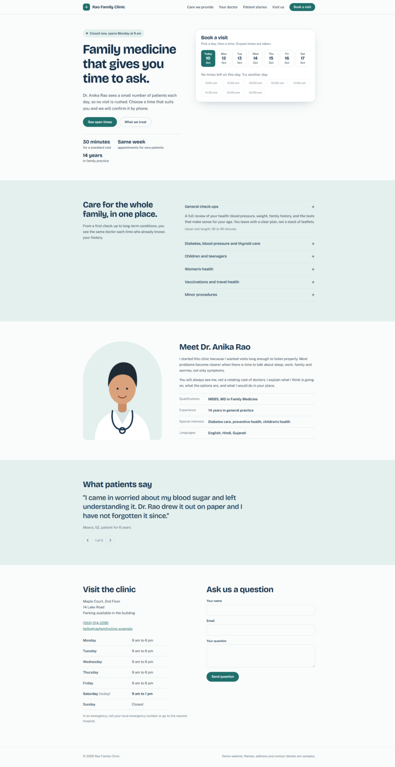 Rao Family Clinic
